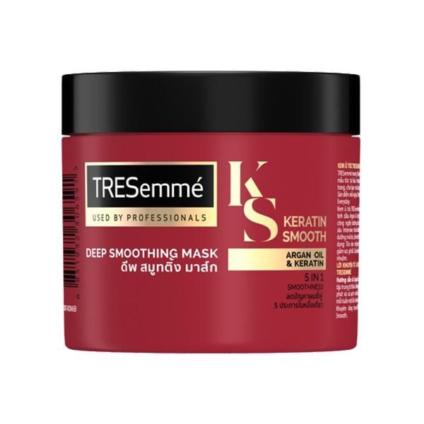 Kem Ủ Tóc Vào Nếp Mượt Mà TRESemmé Keratin Smooth Salon-Quality Treatment Mask 180ml