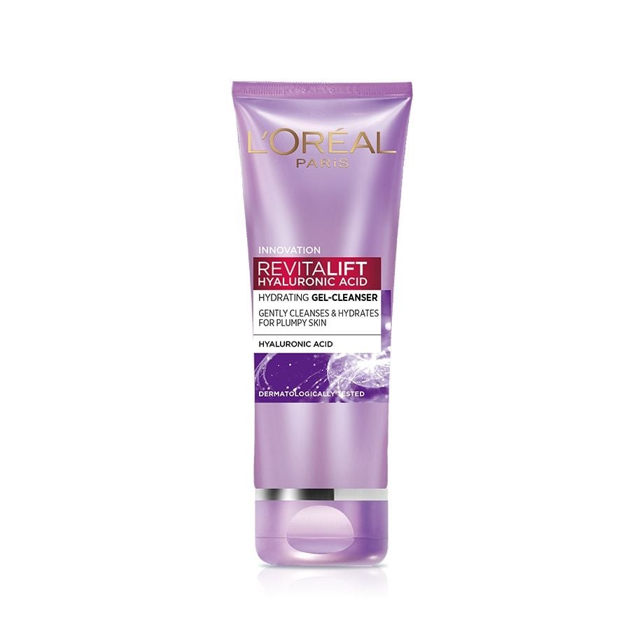 Sữa Rửa Mặt L'oreal Cấp Ẩm Revitalift Hyaluronic Acid Hydrating Gel Cleanser 100ml