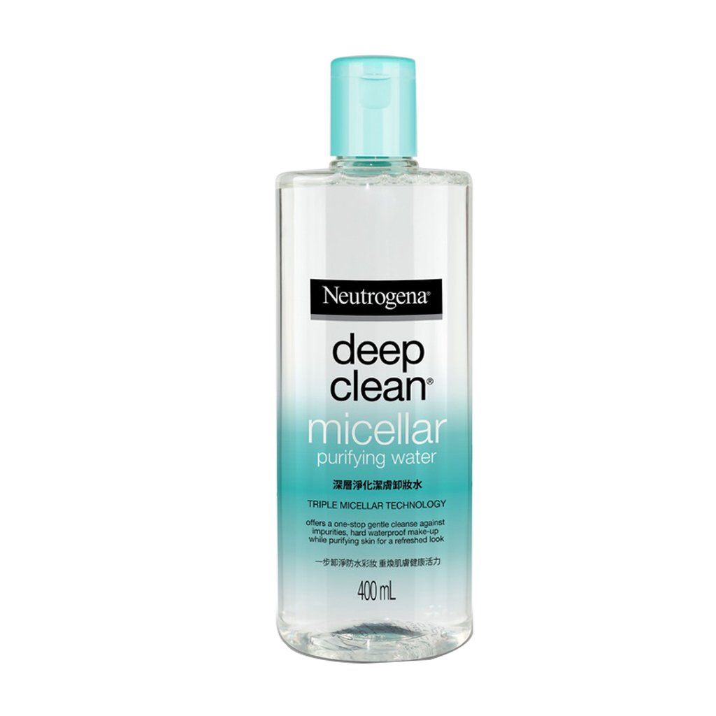 Nước Tẩy Trang Thanh Lọc Và Làm Sạch Sâu Neutrogena Deep Clean Micellar Purifying Water 400ml