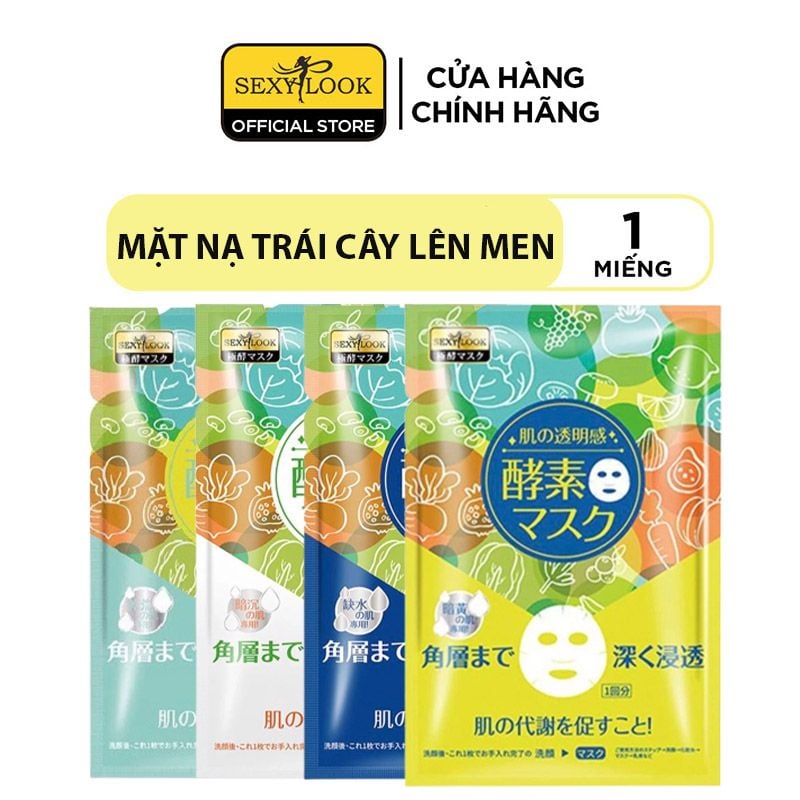 Mặt Nạ Trái Cây Lên Men Sexylook Enzyme Mask 28ml