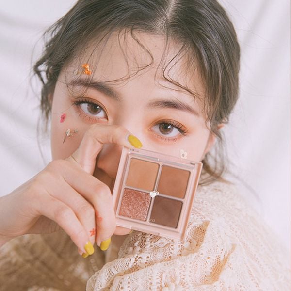  [NEW] Bảng Phấn Mắt 4 Ô Màu Romand Siêu Xinh Better Than Eyes 6.5g 