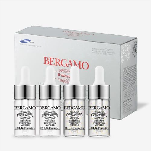 [Set 4 Chai] Set Tinh Chất Dưỡng Trắng Da Bergamo Whitening Perfection Ampoule