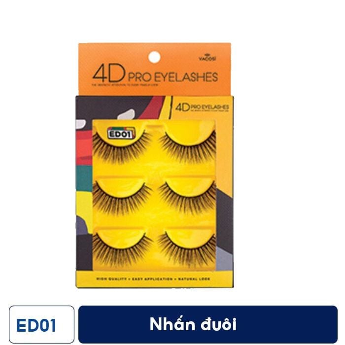 Lông Mi Giả Chuyên Nghiệp Vacosi 4D Pro Eyelash