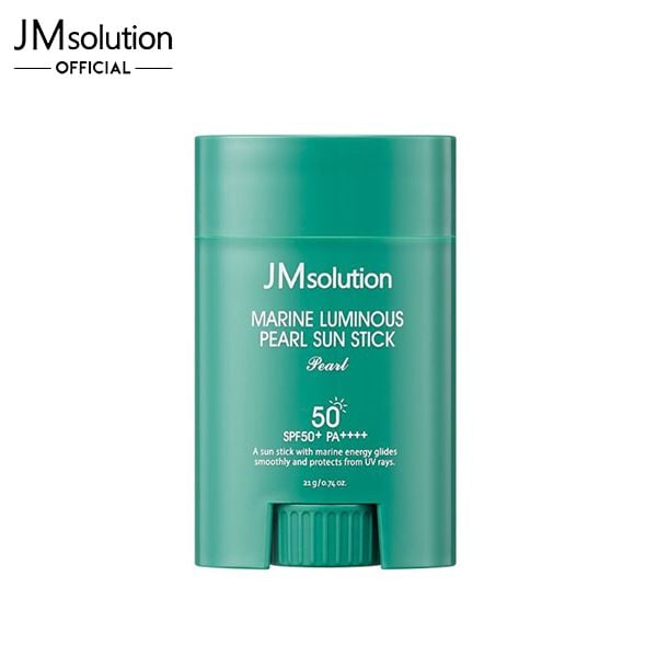Kem Chống Nắng Jmsolution Dạng Thỏi Cấp Nước, Dưỡng Ẩm Chống Trôi Marine Luminous Pearl Sun Stick SPF 50+/PA++++ 21g