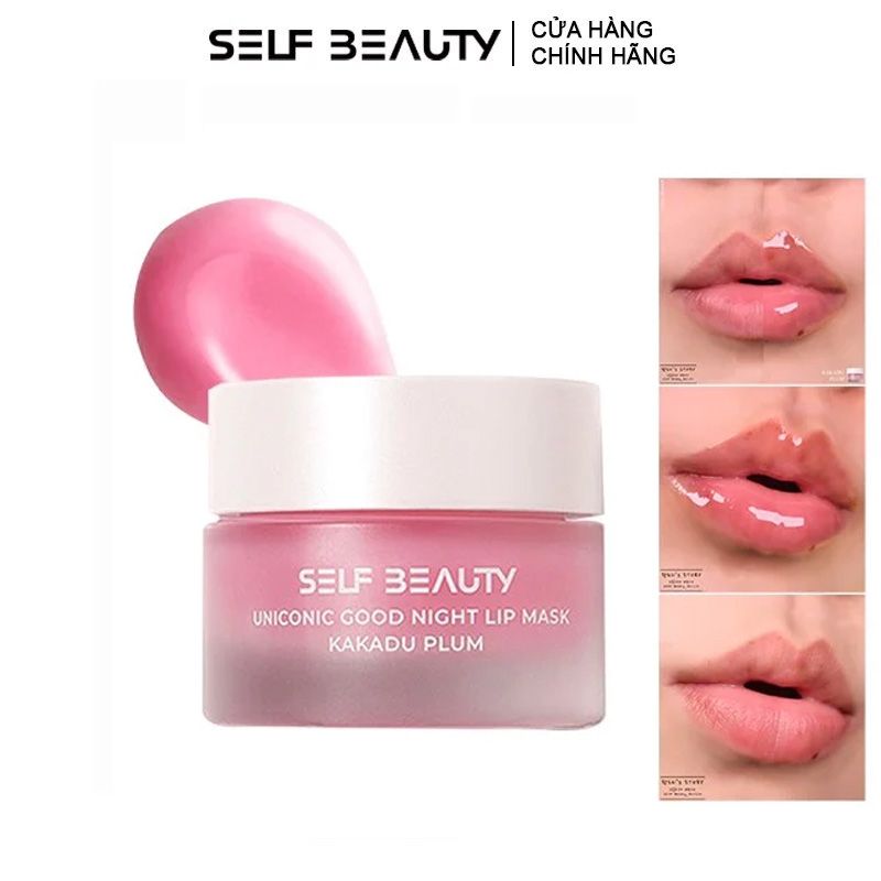 Mặt Nạ Ngủ Môi Chiết Xuất Mận Kakadu Self Beauty Uniconic Good Night Lip Mask Kakadu Plum 14.5g