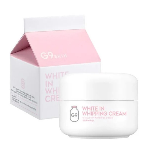 Kem Dưỡng Trắng Mờ Thâm G9Skin White In Whipping Cream 50g – THẾ GIỚI  SKINFOOD