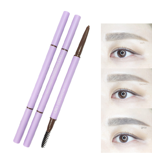 Chì Kẻ Mày Ngang Nét Mảnh, Lâu Trôi Black Rouge Half-Hard Drawing Master Eyebrow 0.07g - E01