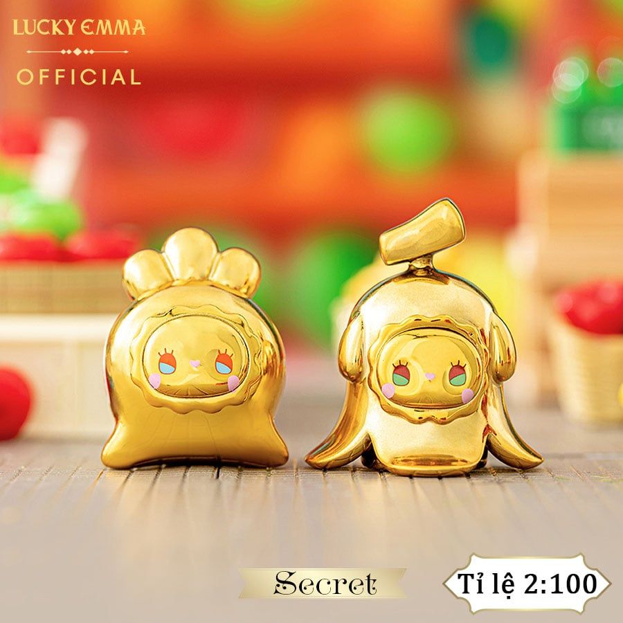 Mô Hình Đồ Chơi Lucky Emma Colorful Sweet Heart Beans Blind Box - MJ-000048