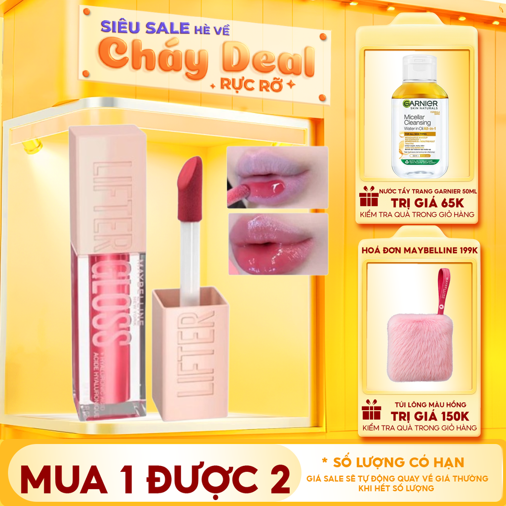 Son Bóng Cho Môi Căng Mọng Maybelline New York Lifter Gloss - Lip Gloss 5.4ml