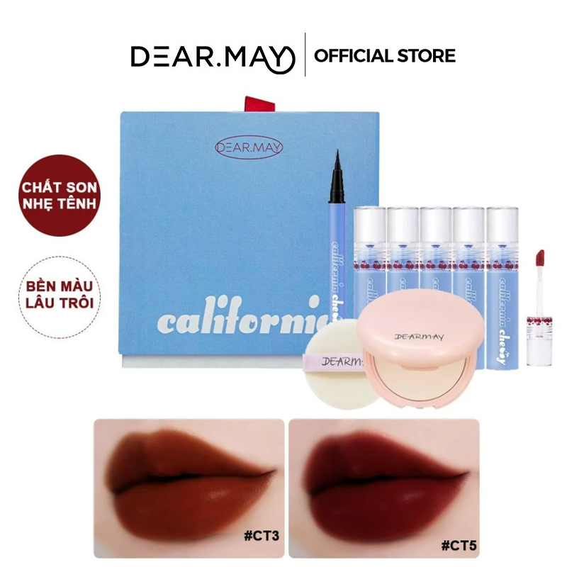 Set Trang Điểm Xinh Xắn Dearmay California Cherry Set