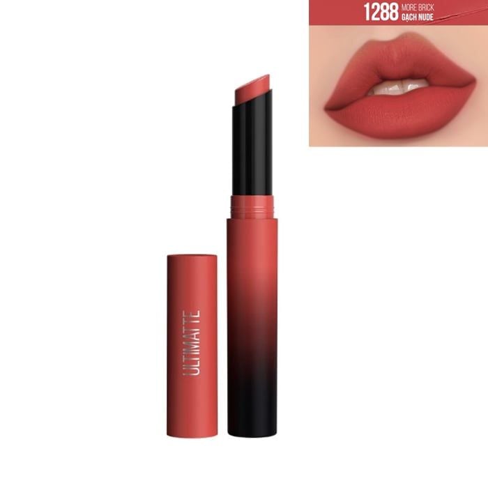 Son Thỏi Lì, Siêu Nhẹ, Mịn Môi Maybelline Ultimatte By Color Sensational Matte Lipstick 1.7g