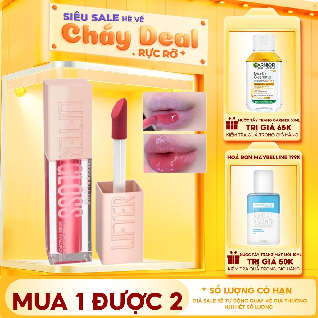 Son Bóng Cho Môi Căng Mọng Maybelline New York Lifter Gloss - Lip Gloss 5.4ml
