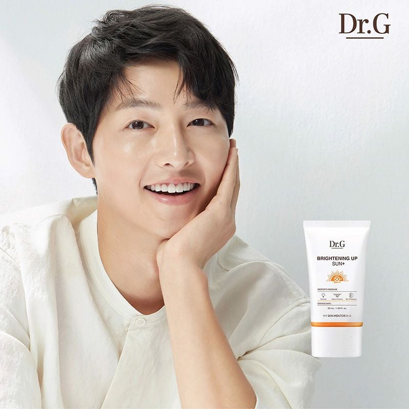 Kem Chống Nắng Dưỡng Sáng Da, Nâng Tông Tự Nhiên, Kiểm Soát Dầu Dr.G Brightening Up Sun+ SPF50+ PA+++ 50ml