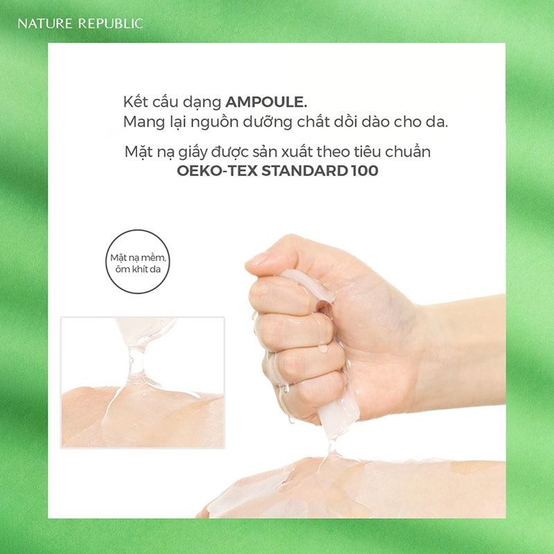 Mặt Nạ Dưỡng Ẩm, Ngăn Ngừa Mụn Nature Republic Good Skin Mask Sheet 24g