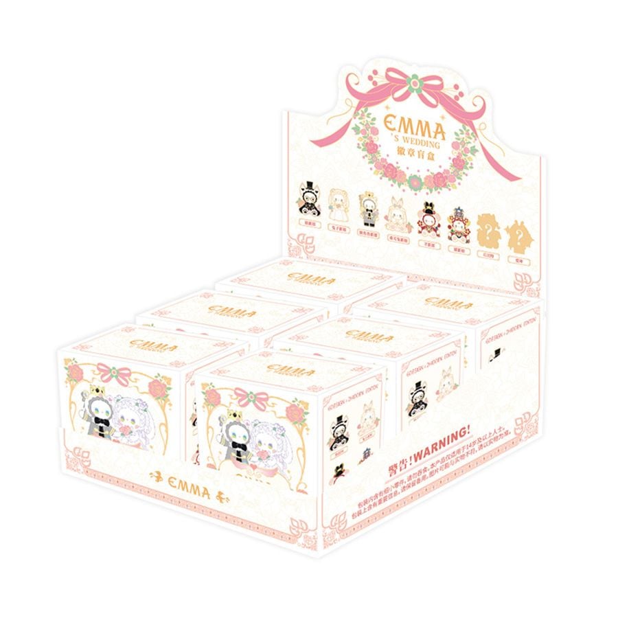 Huy Hiệu, Ghim Cài Áo Lucky Emma Wedding - YSJ-0010