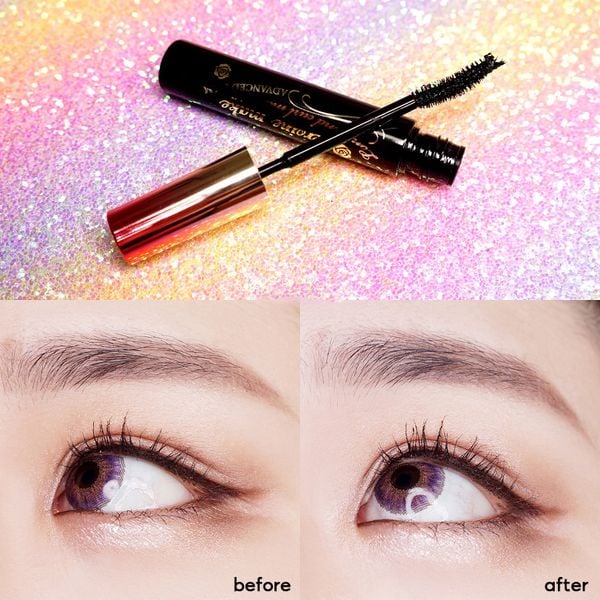  Mascara Kissme Lót Nâng Cong Mi Heroine Make Curl Keep Mascara Base WP 4.5g 