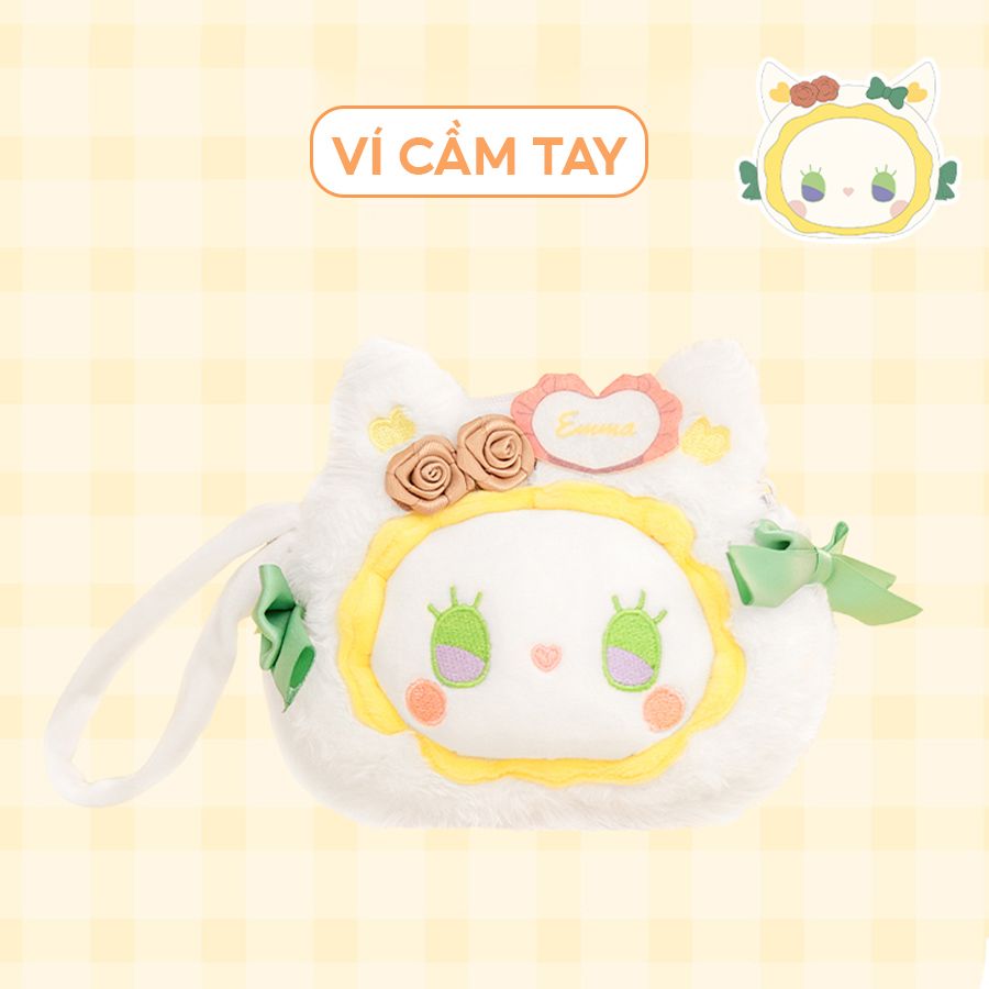 Bộ Sưu Tập Gấu Bông, Móc Khóa, Túi/Ví, Túi Đeo Chéo Lucky Emma Sharmie & Camellia
