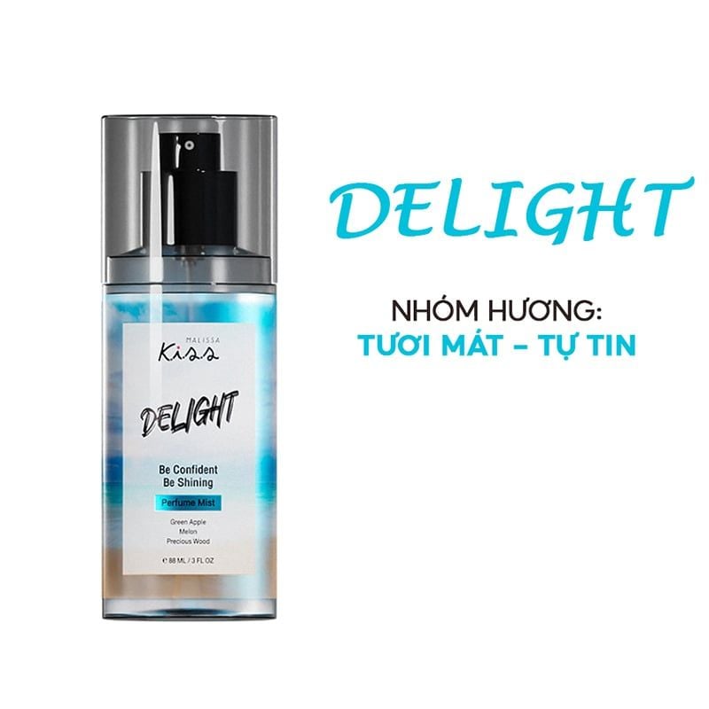 Xịt Thơm Toàn Thân Hương Nước Hoa Kiss My Body 88ml