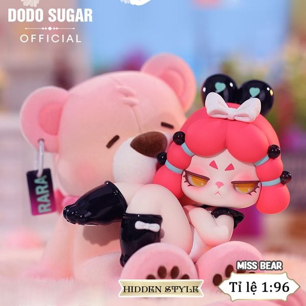  Mô Hình Đồ Chơi DoDo Sugar Miss Rara Savage Growth - DD-PA00033 (1 box ngẫu nhiên) 