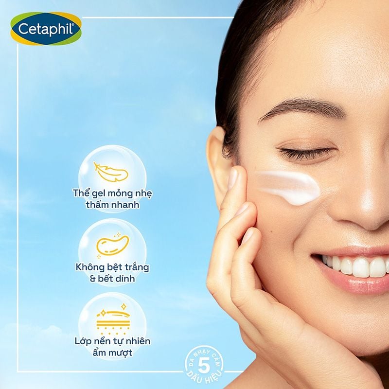 Gel Chống Nắng Dịu Nhẹ Dành Cho Da Nhạy Cảm Cetaphil Sun SPF50+ Light Gel 50ml