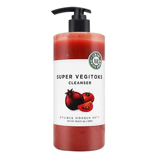 [4 mùi] Sữa Rửa Mặt Rau Củ Byvibes Wonder Bath Super Vegitoks Cleanser 300ml
