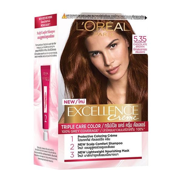 Kem Nhuộm Tóc Phủ Bạc L'Oreal Excellence Creme 172ml – THẾ GIỚI SKINFOOD Kem Nhuộm Tóc Phủ Bạc L'Oreal Excellence Creme 172ml – THẾ GIỚI SKINFOOD