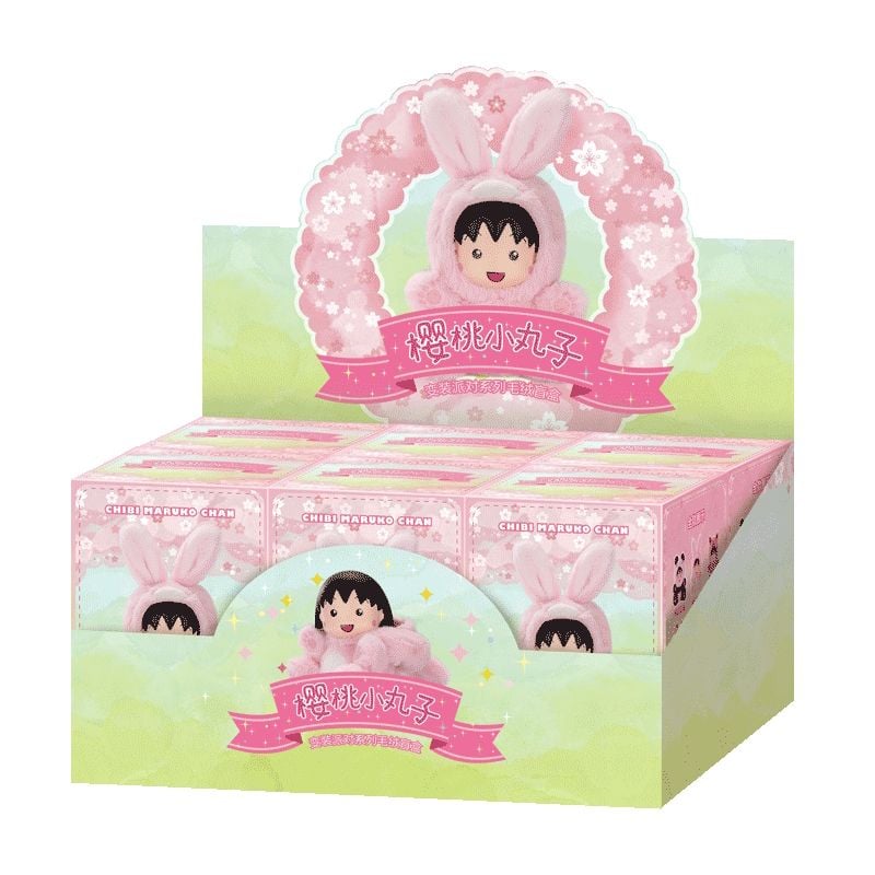 Mô Hình Đồ Chơi Búp Bê Chibi Maruko-chan Cosplay Party Series Plush Blind Box - WMR-0001