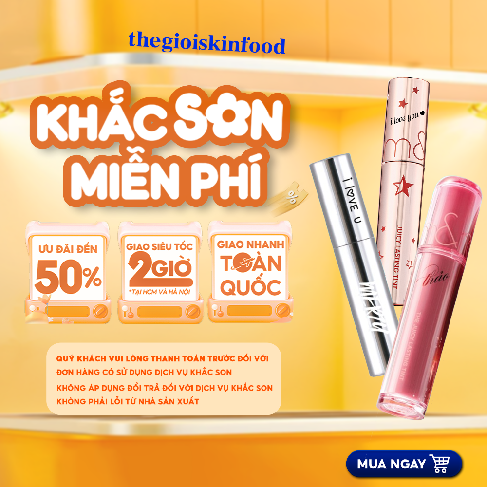 Sản Phẩm Có Dịch Vụ Khắc Son Miễn Phí - Son Merzy, Romand, FOIF, Romand #23 (Starry Edition)