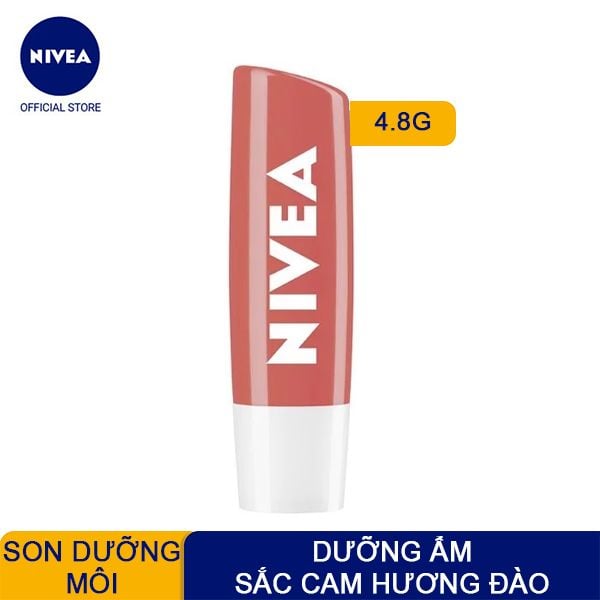 Son Dưỡng Môi Nivea Dưỡng Ẩm Chuyên Sâu 24H Melt-in Moisture Lip Care 4.8g