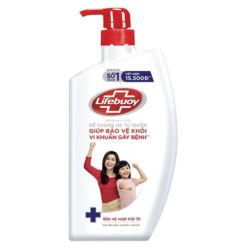 Sữa Tắm Bảo Vệ Da Vi Khuẩn Lifebuoy Chăm Sóc Da