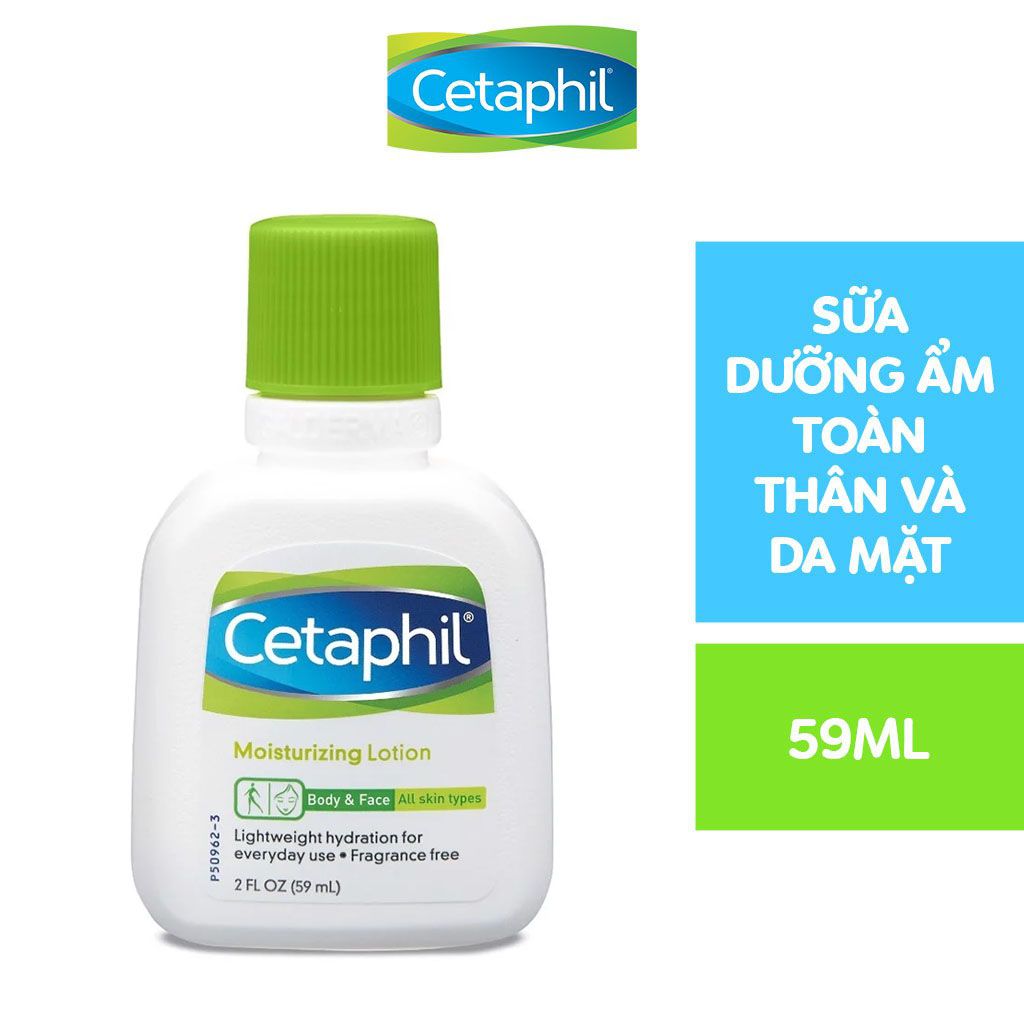 [Mini 59ml] Sữa Dưỡng Ẩm Dịu Nhẹ, Lành Tính Cetaphil Moisturizing Lotion