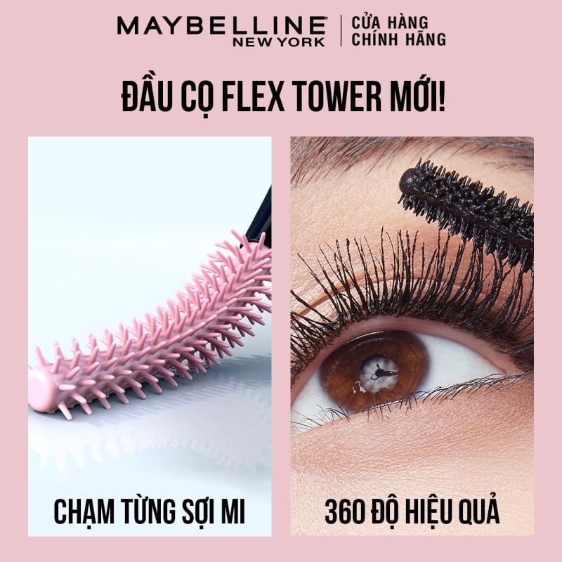 Mascara Tơi Dài Mi, Cho Mi Cong Dài Tự Nhiên Maybelline New York Lash Sensational Sky High Mascara 6ml