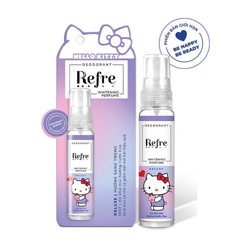 Xịt Khử Mùi Hỗ Trợ Dưỡng Trắng Refre Whitening Perfume Deodorant 30ml