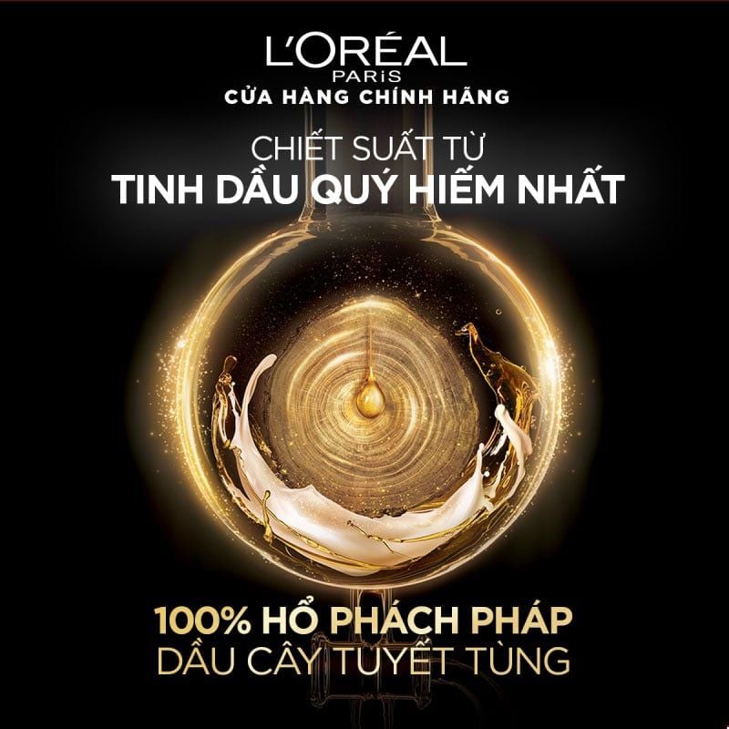 Dầu Gội Dưỡng Tóc Suôn Mượt Cao Cấp L'oreal Extraordinary Oil Smooth Silicone - Free Shampoo 440ml