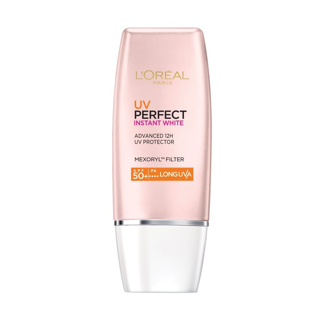Kem Chống Nắng L'Oreal Hỗ Trợ Dưỡng Sáng Da UV Perfect Rosy White SPF50/PA++++ 30ml