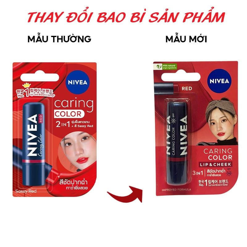 Son Dưỡng Môi Dưỡng Ẩm Chuyên Sâu Nivea 24H Melt-in Moisture Lip Care 4.8g