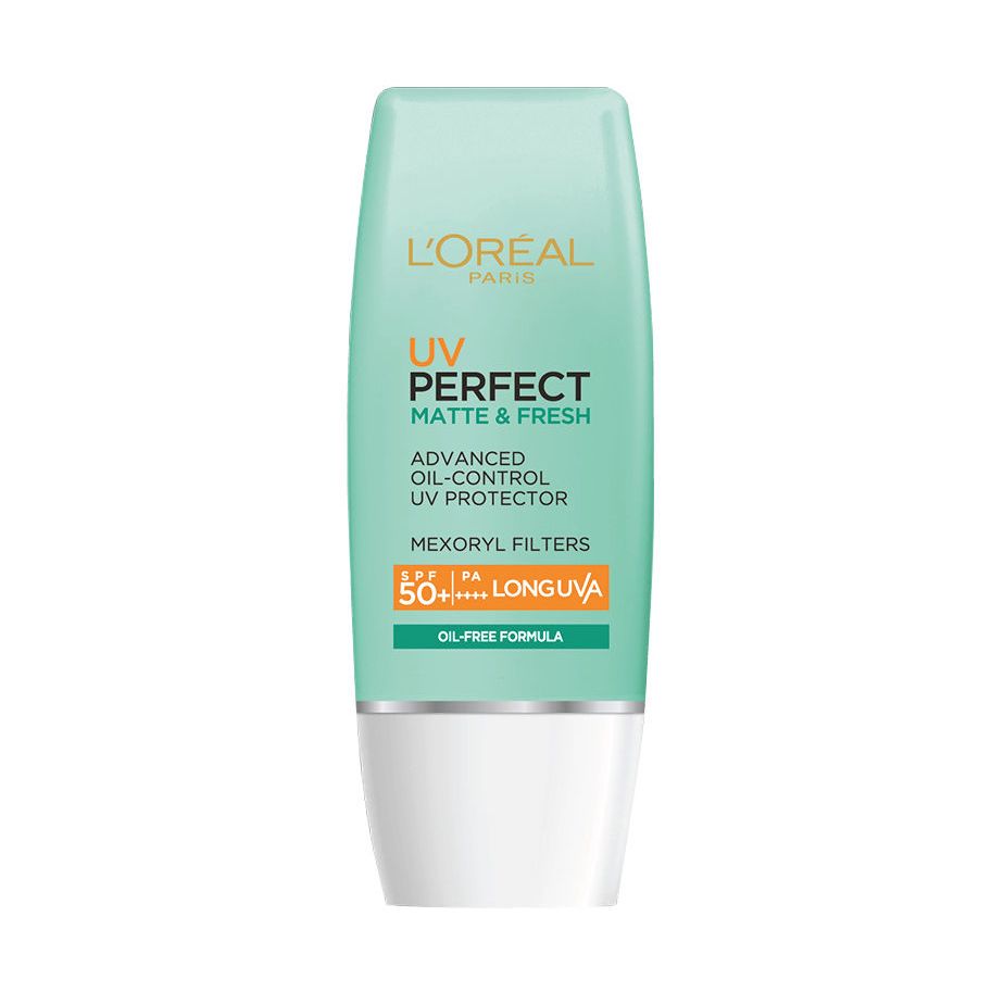 Kem Chống Nắng L'Oreal Kiềm Dầu Uv Perfect Matte & Fresh Advanced Oil Control Sunscreen UV Protector SPF50+/PA++++