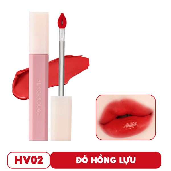 Son Kem Lì, Mịn Môi Black Rouge Half N Half Water Velvet 3.5g