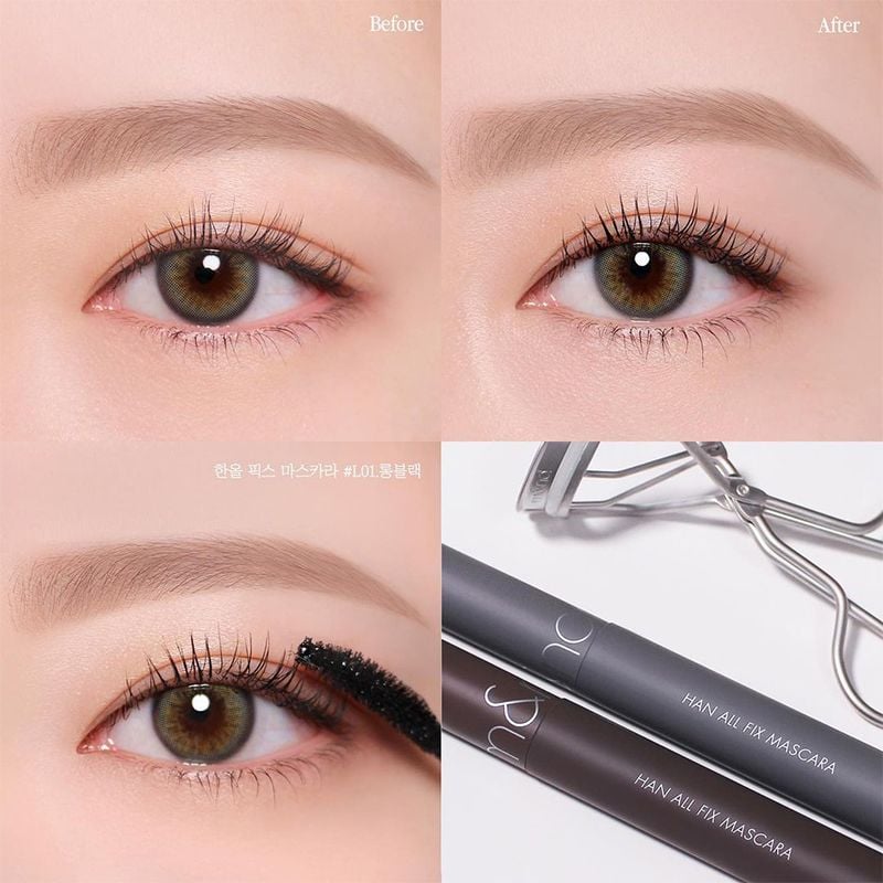 Bấm Mi Tạo Mi Siêu Cong Tự Nhiên Romand Han All Eyelash Curler