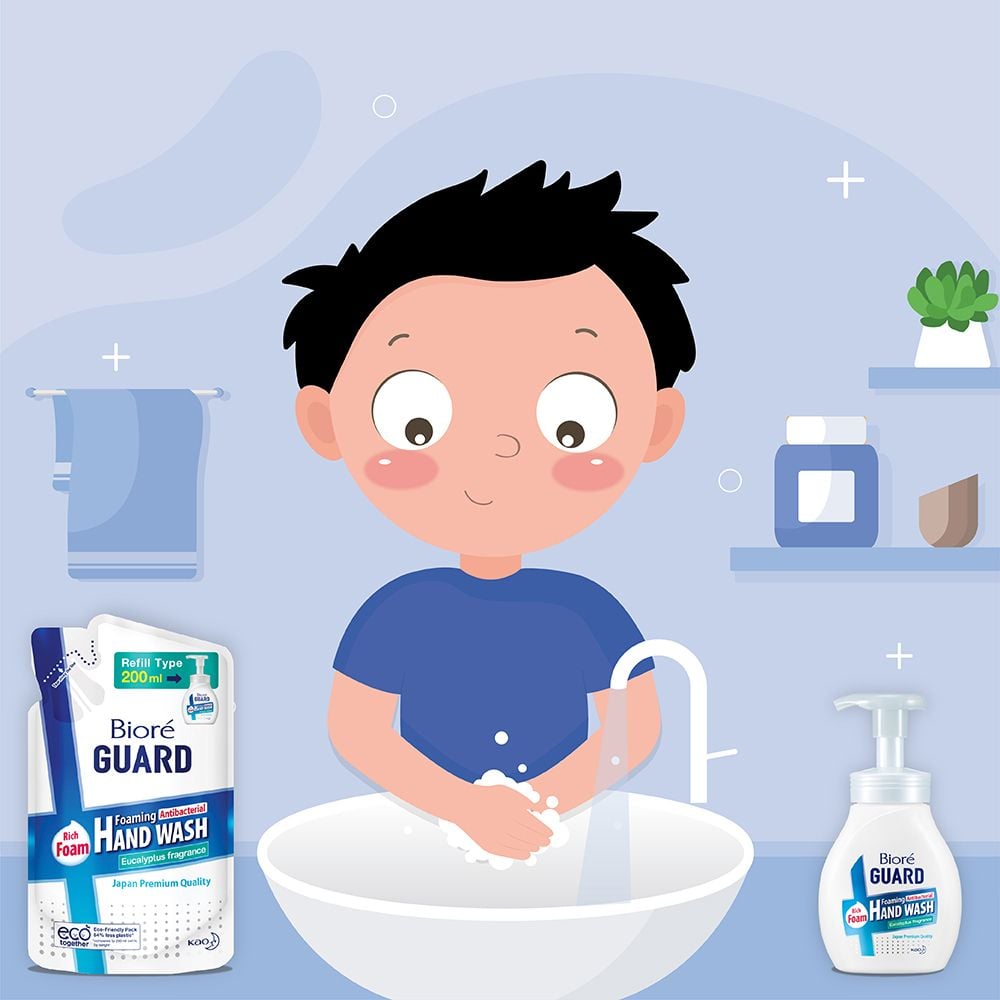 [250ml] Nước Rửa Tay Tạo Bọt Bioré Guard Foaming Hand Wash