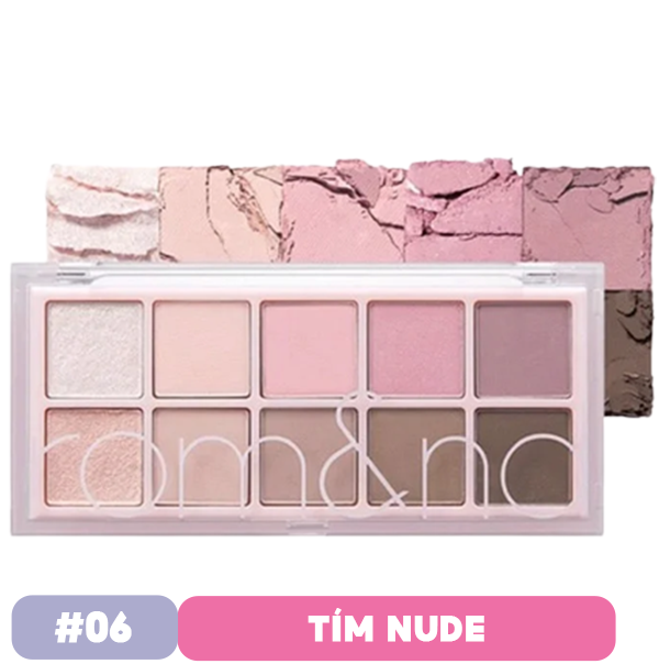 Bảng Phấn Mắt 10 Ô Siêu Lấp Lánh Romand Better Than Eye Palette