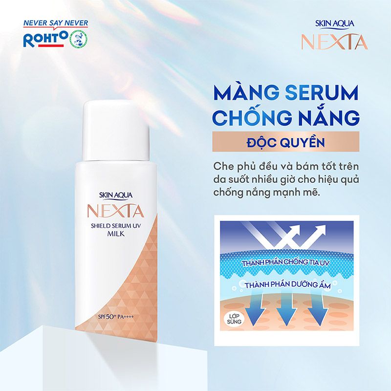 Serum Chống Nắng Dạng Sữa Ngừa Sạm Nám Sunplay Skin Aqua Nexta Shield Serum UV Milk SPF 50+ PA++++ 50g