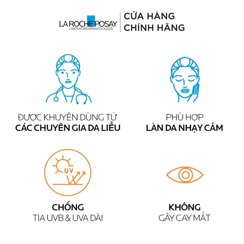 Kem Chống Nắng La Roche-Posay Dạng Sữa, Bảo Vệ Da Khỏi UVA Dài, Ngăn Ngừa Thâm Nám Anthelios UVMune 400 Invisible Fluid SPF50+ 50ml