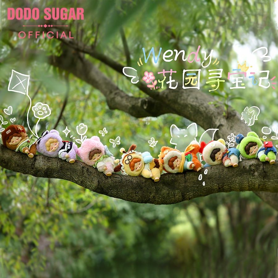 Mô Hình Đồ Chơi DoDo Sugar Wendy Garden Treasure Hunt Series Plush Surprise Box - DD-PA00056