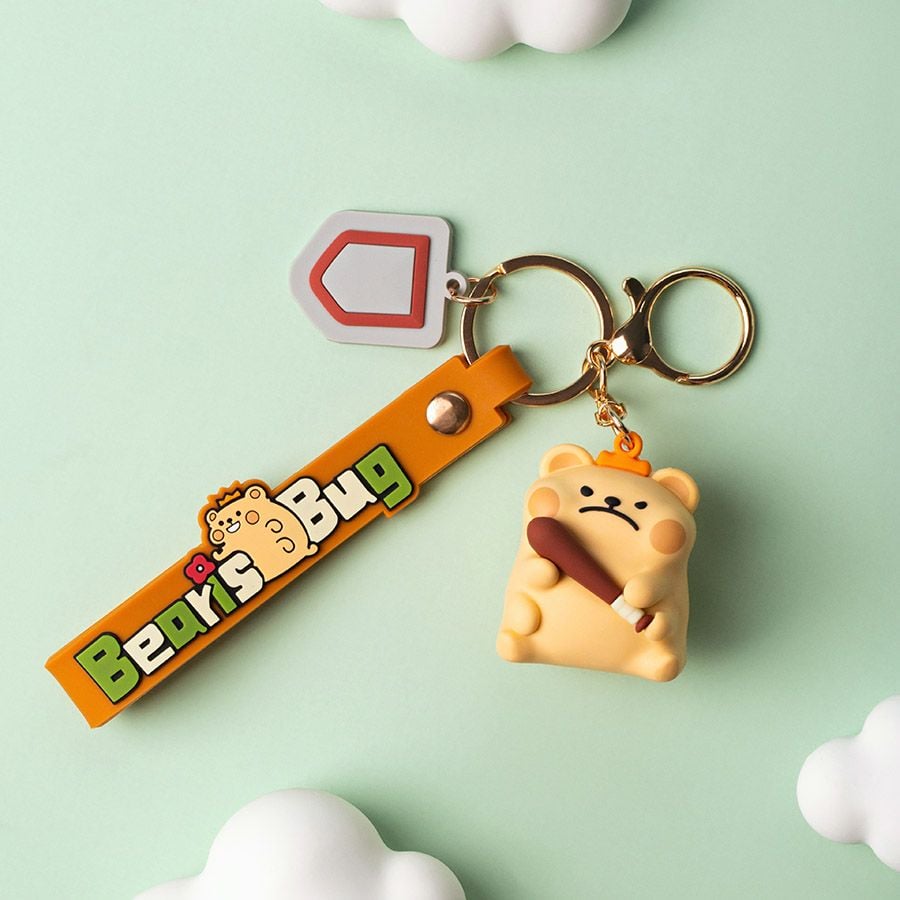 Móc Khóa BearisBug 3D Keychain