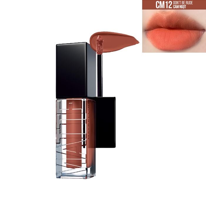 Son Kem Mịn Lì Như Nhung, Tạo Hiệu Ứng Đa Chiều Maybelline Cushion Mattes New York 6.4ml