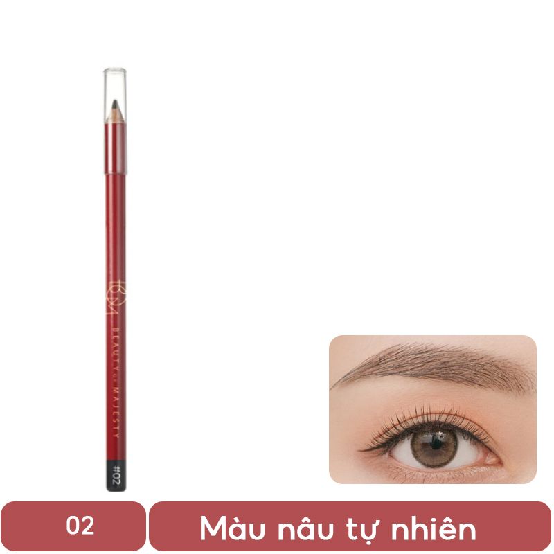 Chì Kẻ Mày Sắc Nét, Lâu Trôi B.O.M Basic Wood Brow Pencil 1g