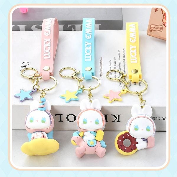  Móc Khóa Lucky Emma Babe Key Chain - BY-00101 (Mẫu ngẫu nhiên) 