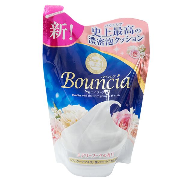 Sữa Tắm Dưỡng Ẩm Tạo Bọt Siêu Mịn Cow Bouncia Body Soap Airy Bouquet