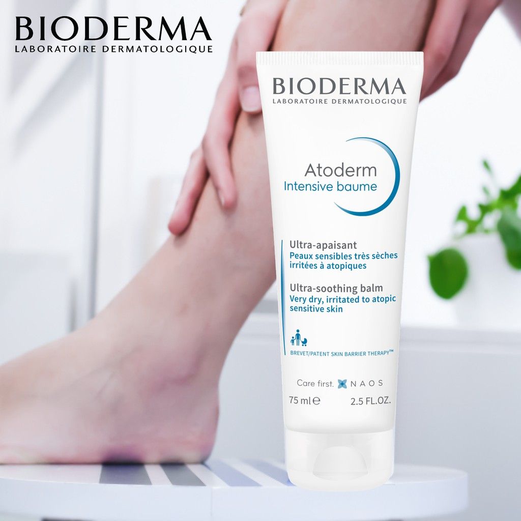 Kem Dưỡng Ẩm Bioderma Chuyên Sâu, Làm Dịu Da Atoderm Intensive Baume